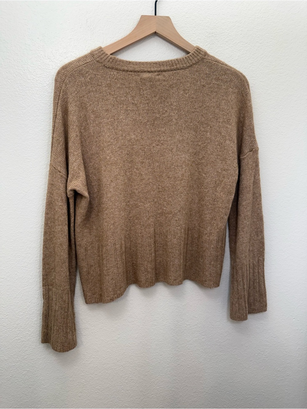 Madewell Ayres Wide-Sleeve Pullover Sweater Wool Blend Small - Picture 4 of 10